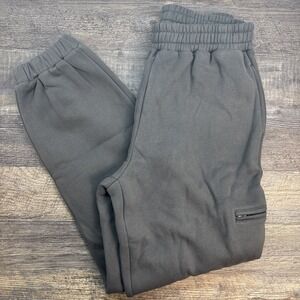 Comfrt Unisex Sz Large DND Travel Sweatpants Steel Grey Heavyweight NEW